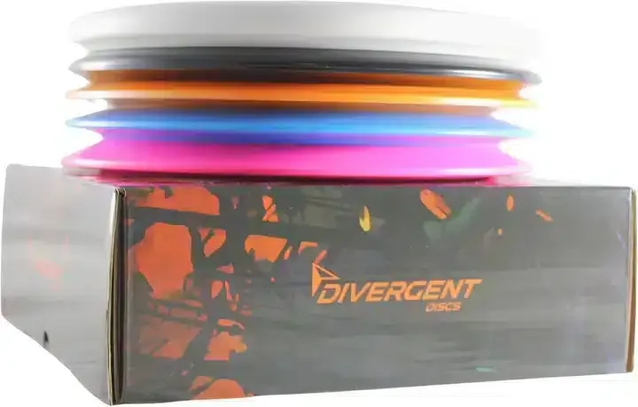 Divergent Discs 5-Disc Variety Disc Golf Set