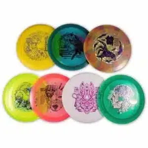 7 Disc Complete Disc Golf Set by Thought Space Athletics