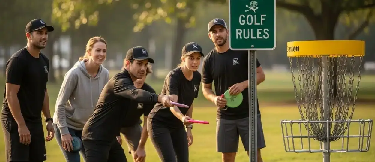 disc golf rules