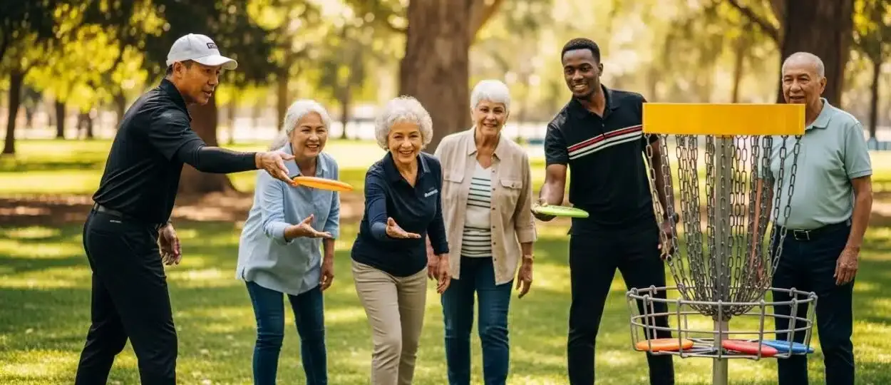 disc golf for seniors