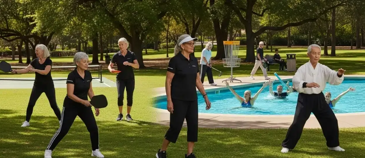 sports for seniors, active seniors