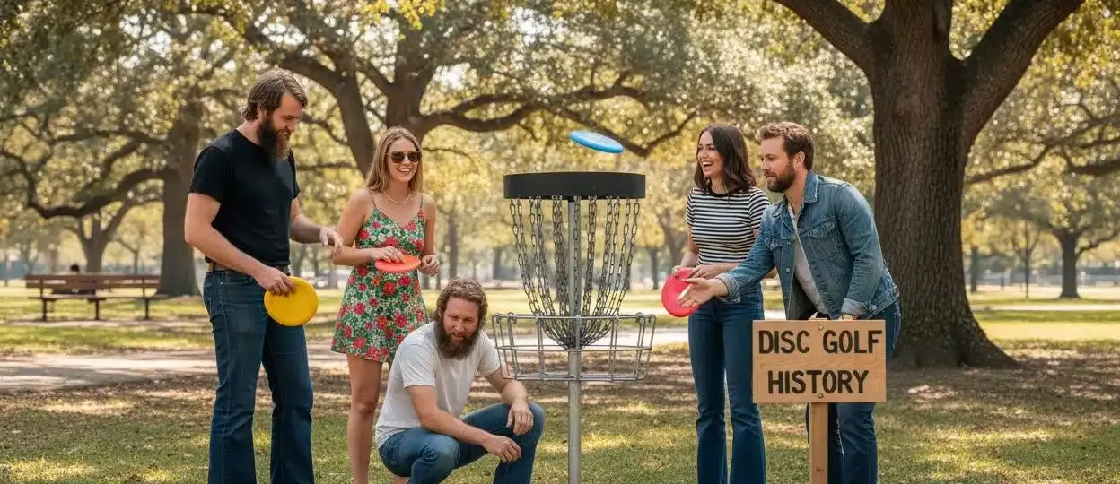 disc golf history origins