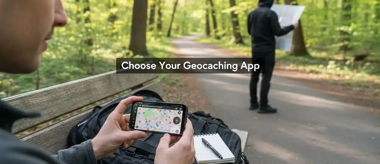 geocaching app start