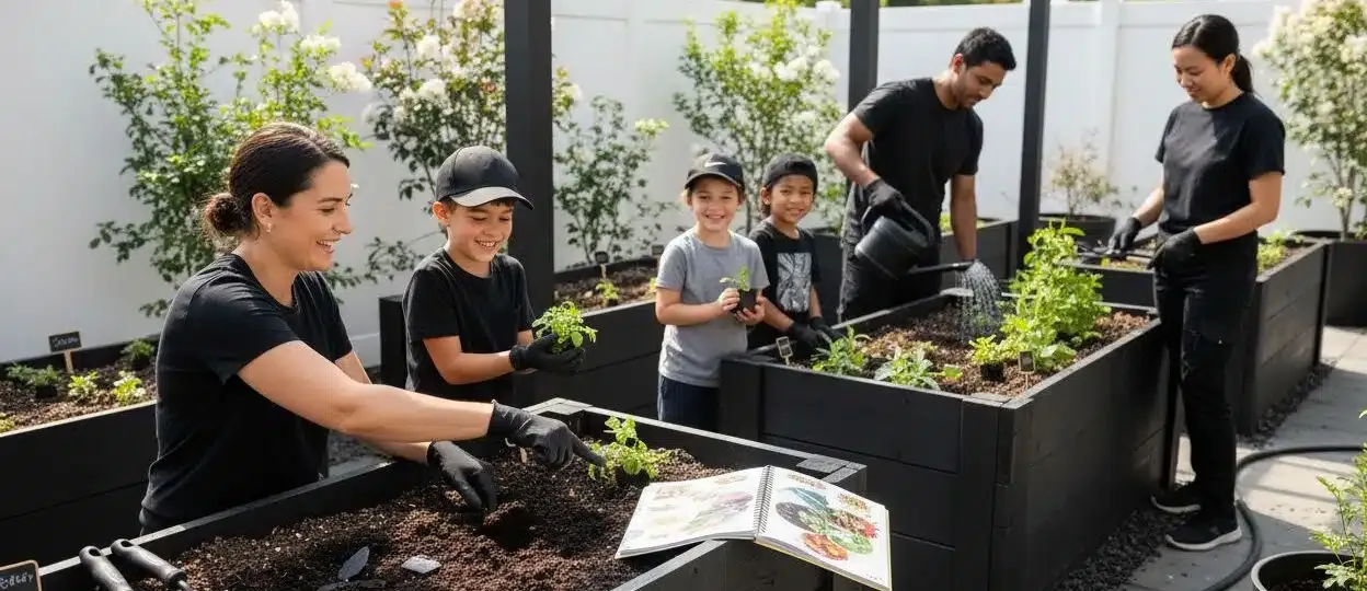 beginner gardening, backyard planting, learning garden