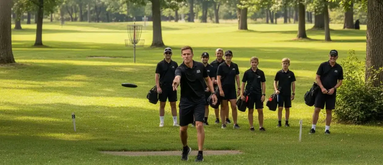frisbee golf outdoor