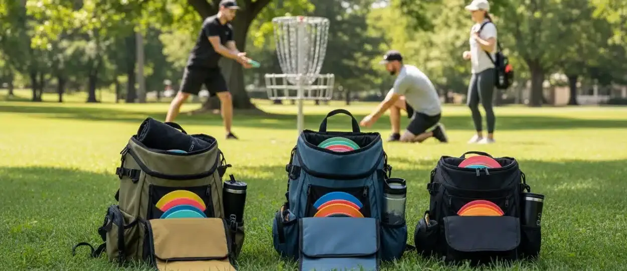 best disc golf bags hero header image