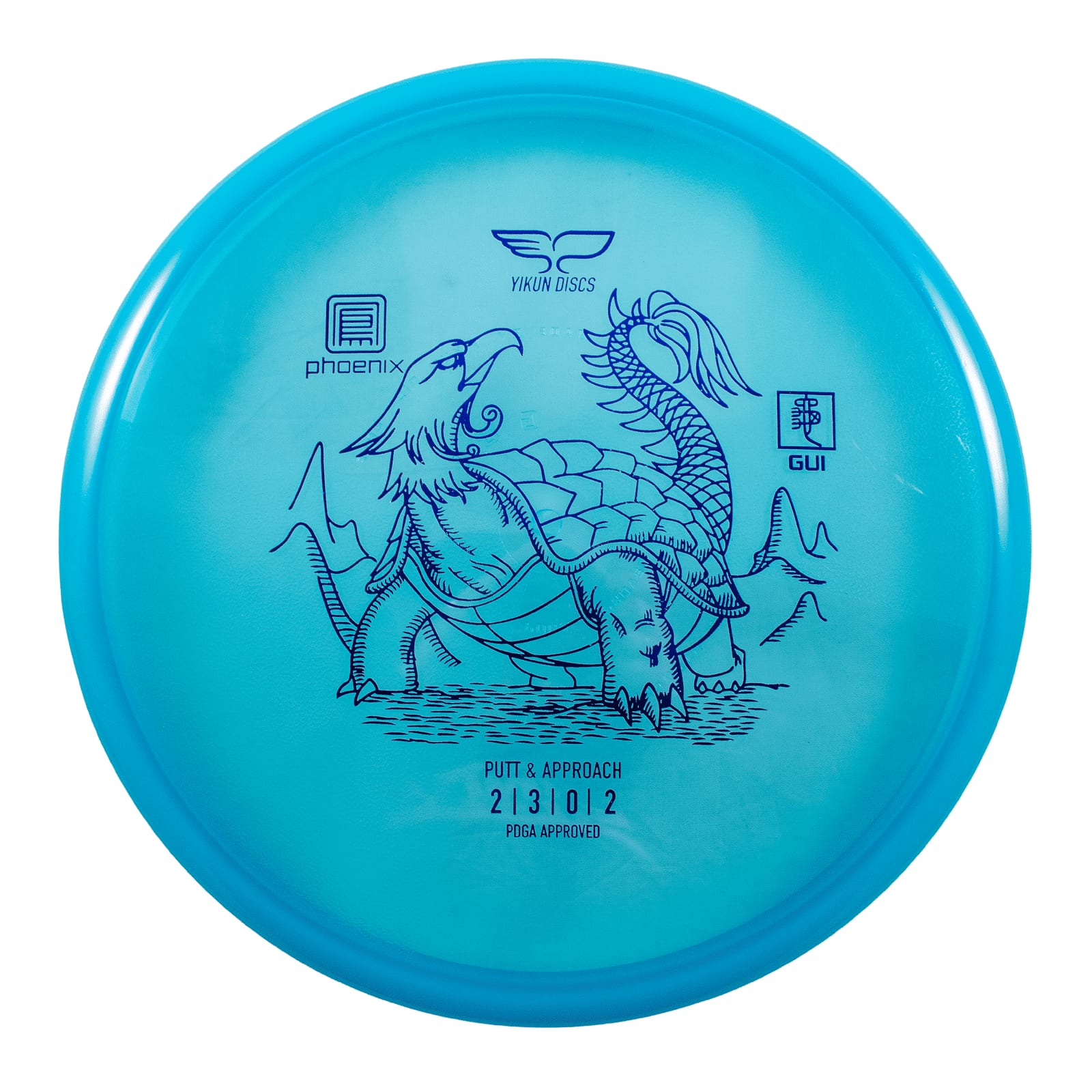 Yikun Discs Gui (Phoenix Line) - Disc Golf Putter