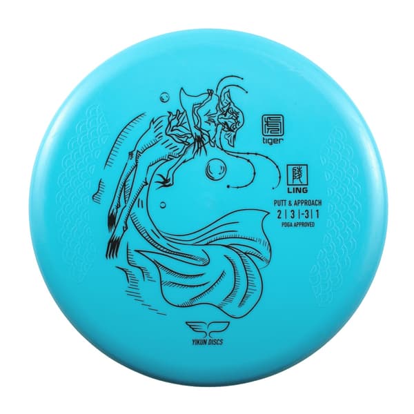 Yikun Discs Ling (Tiger Line) - Disc Golf Putter