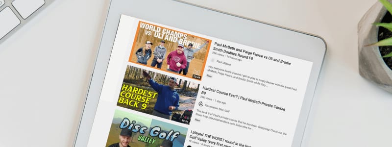 Best Disc Golf YouTube Channels