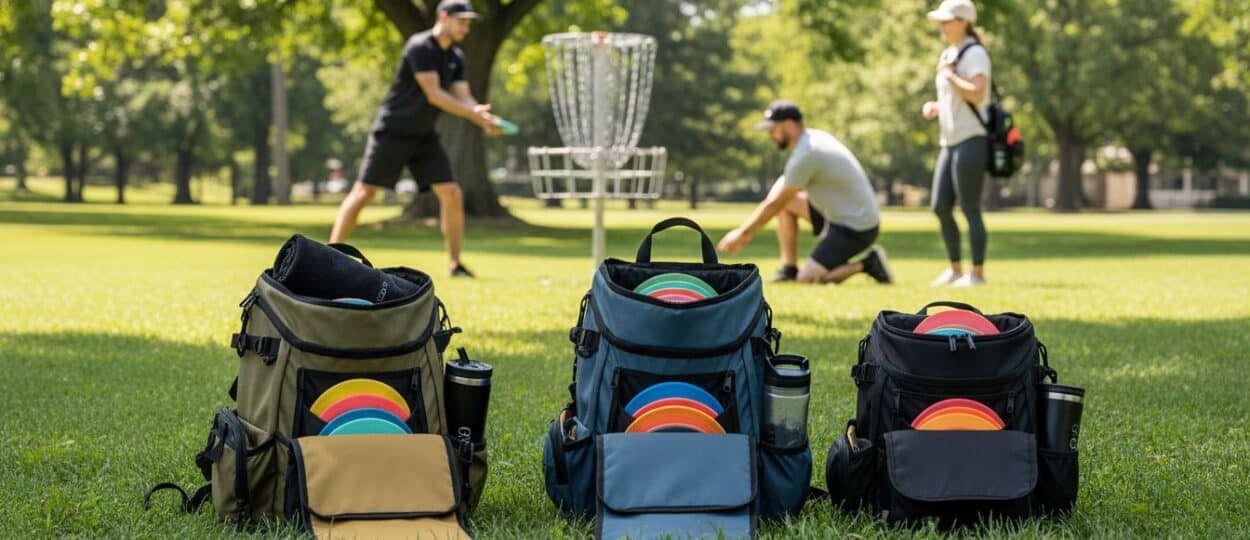 best disc golf bags hero header image